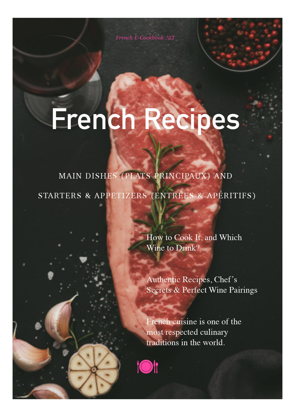 French Main Dishes, Starters & Appetizers, E-CookBook ALT